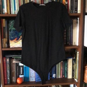 Mangopop Collection XL Black Bodysuit nwot